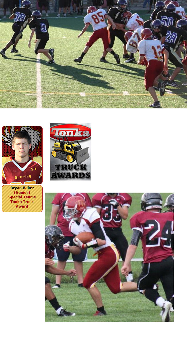 Class of 2014 of Winnetonka High School Bryan Baker former player for the Missouri Wolverines Youth Football Club in Kansas City Missouri