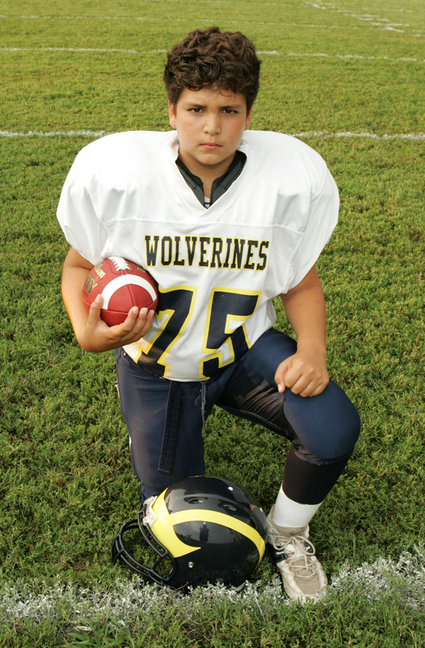 Class of 2013 of Winnetonka High School Sal Calandrino former player for the Missouri Wolverines Youth Football Club in Kansas City Missouri