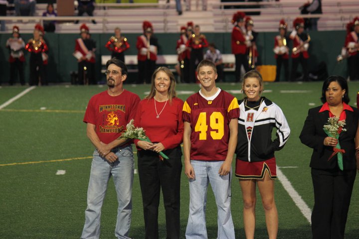 Class of 2011 of Winnetonka High School Joey Cardiff former player for the Missouri Wolverines Youth Football Club in Kansas City Missouri