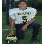 2005 Missouri Wolverines All-Time Team Honoree #5 Joe Mike Favoroso - 7 Year Alumni with the Missouri Wolverines Youth Football Club in Kansas City Missouri