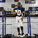 Class of 2027 of Raytown High School Kelon Williams former player for the Missouri Wolverines Youth Football in Kansas City Missouri