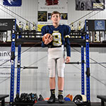 Class of 2027 of Park Hill South High School Ben Sanderson former player for the Missouri Wolverines Youth Football in Kansas City Missouri