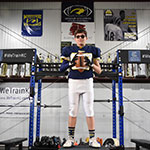 Class of 2027 of Turner High School Christian Rodriquez former player for the Missouri Wolverines Youth Football in Kansas City Missouri