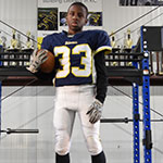 Class of 2027 of Staley High School Jaden Randle former player for the Missouri Wolverines Youth Football in Kansas City Missouri