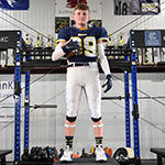 Class of 2027 of Blue Springs South High School Evan Maize former player for the Missouri Wolverines Youth Football in Kansas City Missouri