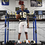 Class of 2027 of Northeast High School Jonathan Louis former player for the Missouri Wolverines Youth Football in Kansas City Missouri