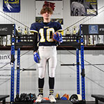 Class of 2027 of Northeast High School Nickles Dizmang former player for the Missouri Wolverines Youth Football in Kansas City Missouri