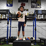 Class of 2027 of Raytown High School Kyion Neal former player for the Missouri Wolverines Youth Football in Kansas City Missouri