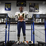 Class of 2027 of Raytown South High School Jamell Webb former player for the Missouri Wolverines Youth Football in Kansas City Missouri