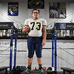 Class of 2027 of Staley High School Dominic Mathews former player for the Missouri Wolverines Youth Football in Kansas City Missouri