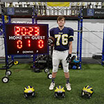 Class of 2028 of Bishop Miege Max Martens former player for the Missouri Wolverines Youth Football in Kansas City Missouri