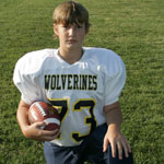 Class of 2012 of Liberty High School Kurt Petroll former player for the Missouri Wolverines Youth Football in Kansas City Missouri