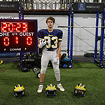 Class of 2028 of Park Hill South High School Emmett Lopez former player for the Missouri Wolverines Youth Football in Kansas City Missouri