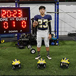 Class of 2028 of Park Hill South High School Kai Harmon former player for the Missouri Wolverines Youth Football in Kansas City Missouri