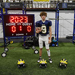 Class of 2028 of Platte County High School Paydon Bennett former player for the Missouri Wolverines Youth Football in Kansas City Missouri