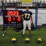 Class of 2028 of Pembroke Hill High School Kai Dahl former player for the Missouri Wolverines Youth Football in Kansas City Missouri