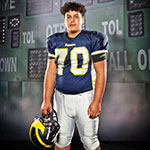 Class of 2026 of Staley High School Kellen Vega former player for the Missouri Wolverines Youth Football in Kansas City Missouri