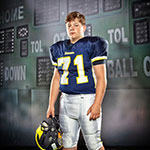 Class of 2026 of Staley High School Mathew Pearson former player for the Missouri Wolverines Youth Football in Kansas City Missouri