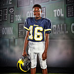 Class of 2026 of Park Hill South High School Jeremiyah Bradley former player for the Missouri Wolverines Youth Football in Kansas City Missouri