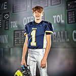 Class of 2026 of Benedictine College Nic Bologna former player for the Missouri Wolverines Youth Football Club in Kansas City Missouri