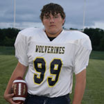 2009 Missouri Wolverines All-Time Team Honoree #99 Jacob Francis - 1 Year Alumni with the Missouri Wolverines Youth Football Club in Kansas City Missouri