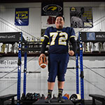 Class of 2029 of Rockhurst High School Xavier Labrado former player for the Missouri Wolverines Youth Football in Kansas City Missouri