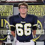 Class of 2029 of Liberty High School Brody Minnick former player for the Missouri Wolverines Youth Football in Kansas City Missouri