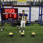 Class of 2029 of Park Hill High School Atlas Rahim former player for the Missouri Wolverines Youth Football in Kansas City Missouri