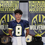 Class of 2029 of North Kansas City High School Abu Safi former player for the Missouri Wolverines Youth Football in Kansas City Missouri