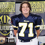 Class of 2029 of Park Hill South High School Mac Wilch former player for the Missouri Wolverines Youth Football in Kansas City Missouri