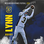 Class of 2030 of Bishop Miege Brody Lynn former player for the Missouri Wolverines Youth Football in Kansas City Missouri