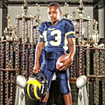 Class of 2024 of Liberty North High School Micah Josiah Barnett former player for the Missouri Wolverines Youth Football in Kansas City Missouri