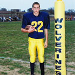 2001 Missouri Wolverines All-Time Team Honoree #22 Jimmy Flanders - 5 Year Alumni with the Missouri Wolverines Youth Football Club in Kansas City Missouri