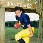 2002 Missouri Wolverines All-Time Team Honoree #44 Ronald Groves - 2 Year Alumni with the Missouri Wolverines Youth Football Club in Kansas City Missouri