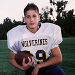 Class of 2009 of Liberty High School Joe Carl Occhipinto former player for the Missouri Wolverines Youth Football in Kansas City Missouri