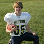 2006 Missouri Wolverines All-Time Team Honoree #55 Matt Searcy - 3 Year Alumni with the Missouri Wolverines Youth Football Club in Kansas City Missouri