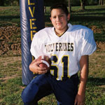 Class of 2009 of Liberty High School Scott Buffa former player for the Missouri Wolverines Youth Football Club in Kansas City Missouri