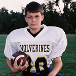 Class of 2009 of Rockhurst High School Tommy Bengimina former player for the Missouri Wolverines Youth Football Club in Kansas City Missouri