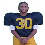 2000 Missouri Wolverines All-Time Team Honoree #30 Rico Morgan - 2 Year Alumni with the Missouri Wolverines Youth Football Club in Kansas City Missouri