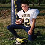 2003 Missouri Wolverines All-Time Team Honoree #42 Morgan Ward - 3 Year Alumni with the Missouri Wolverines Youth Football Club in Kansas City Missouri