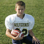 Class of 2012 of Liberty High School Matt Elder former player for the Missouri Wolverines Youth Football Club in Kansas City Missouri