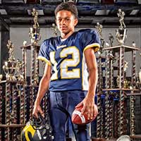 2016 Missouri Wolverines All-Time Team Honoree #12 Jaylin Noel - 5 Year Alumni with the Missouri Wolverines Youth Football Club in Kansas City Missouri