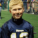 2015 Missouri Wolverines All-Time Team Honoree #13 Owen Lawson - 4 Year Alumni with the Missouri Wolverines Youth Football Club in Kansas City Missouri