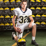 Class of 2020 of Lee's Summit West High School Jacob Crooks former player for the Missouri Wolverines Youth Football in Kansas City Missouri