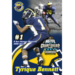 2011 Missouri Wolverines Award Winner #1 Tyrique Bennett - 6 Year Alumni for the Missouri Wolverines Youth Football Club in Kansas City Missouri