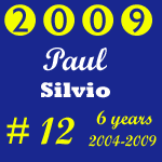 2009 Missouri Wolverines Award Winner #12 Paul Silvio - 6 Year Alumni for the Missouri Wolverines Youth Football Club in Kansas City Missouri
