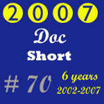 2007 Missouri Wolverines Award Winner #70 Doc Short - 6 Year Alumni for the Missouri Wolverines Youth Football Club in Kansas City Missouri