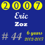 2007 Missouri Wolverines Award Winner #44 Eric Zoz - 6 Year Alumni for the Missouri Wolverines Youth Football Club in Kansas City Missouri