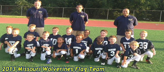 Flag Football - Missouri Wolverines Youth Football Club in Kansas City  Missouri