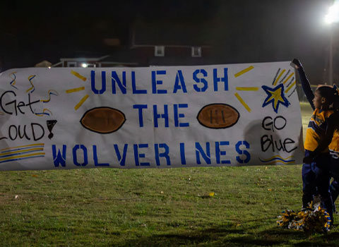 Kansas City Youth Tackle Football for 2nd and 3rd Graders ages 9 year olds and younger located in the heart Kansas City Missouri via the Missouri Wolverines Youth Football Club